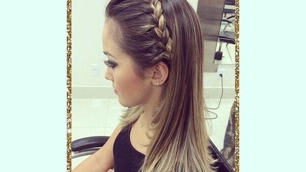Waterfall braid