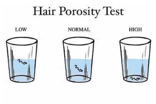 How can you test your hair’s porosity?