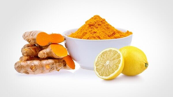 Turmeric with gram flour and milk