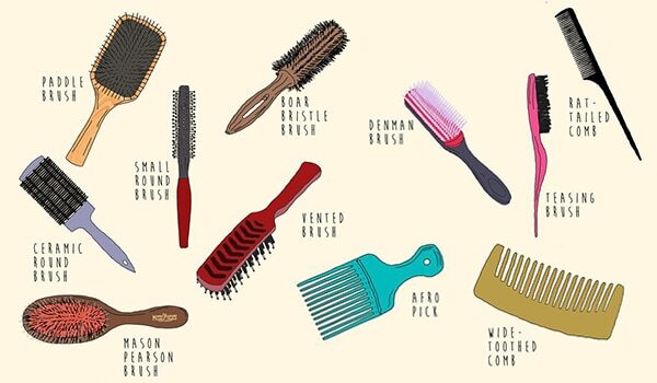 The Basic Types Of Comb And Hair Brush You Need