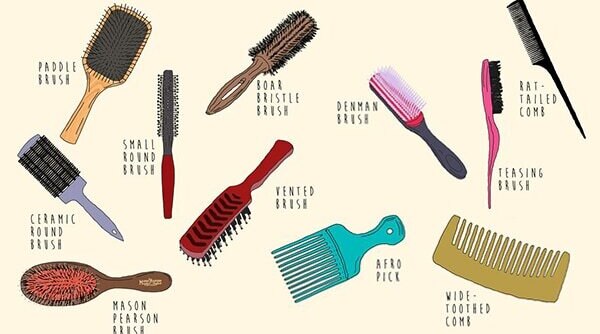 The Basic Types Of Comb And Hair Brush You Need
