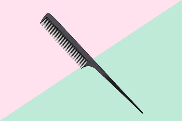 Fine tooth comb with sharp tail