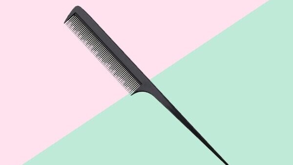 Fine tooth comb with sharp tail