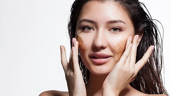 Coffee foot scrub