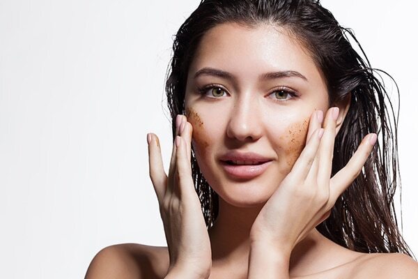 Coffee foot scrub