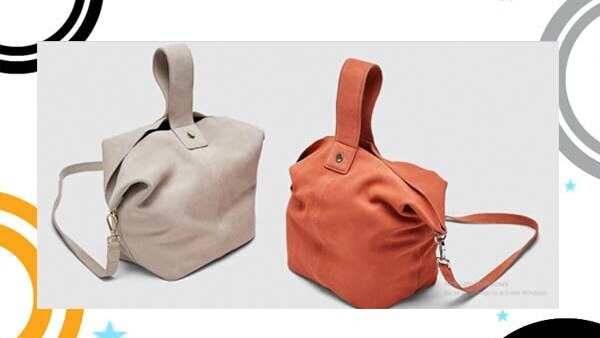 Clasp closure Tote bags