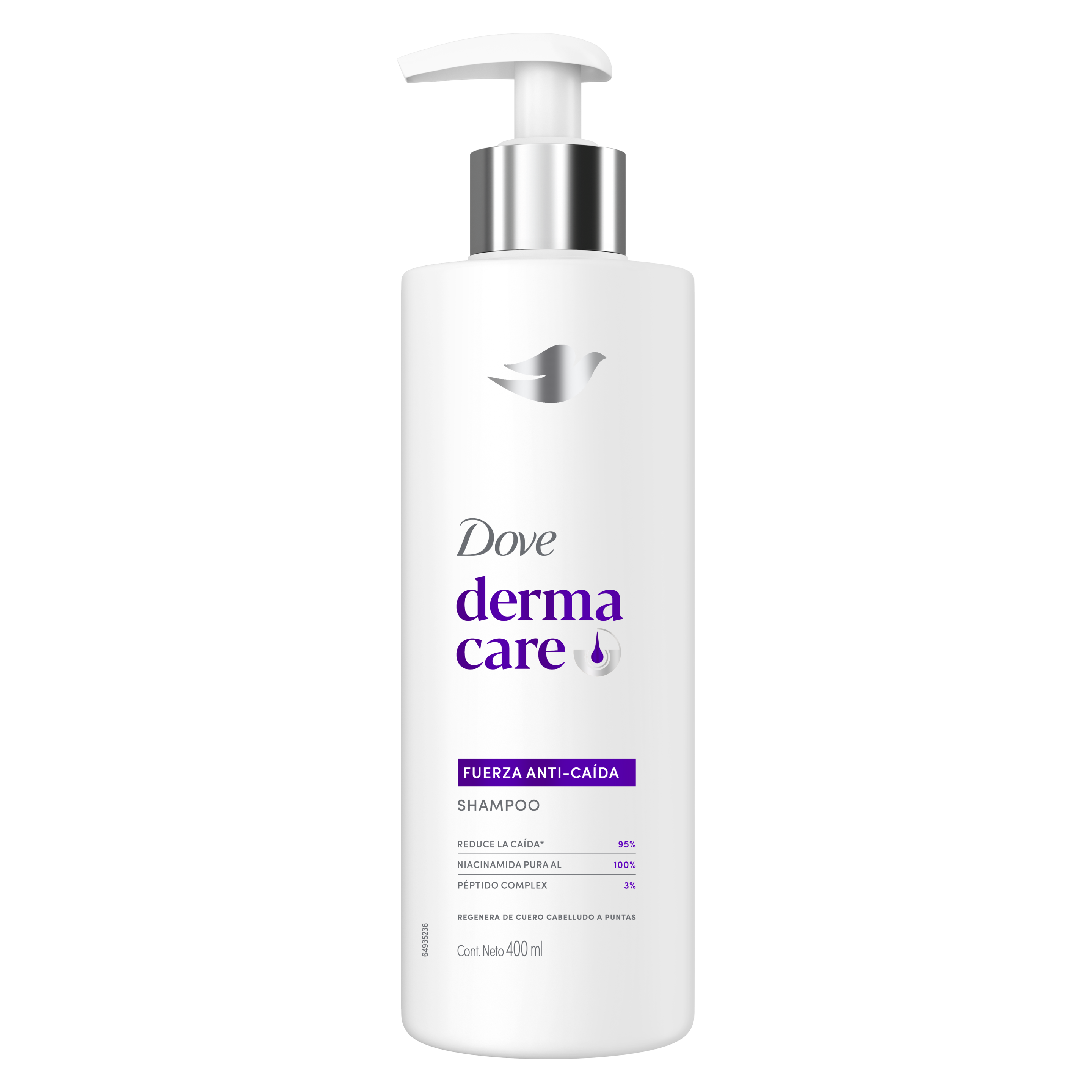 Shampoo Dove Derma Fuerza Anti-caída 675 ml
