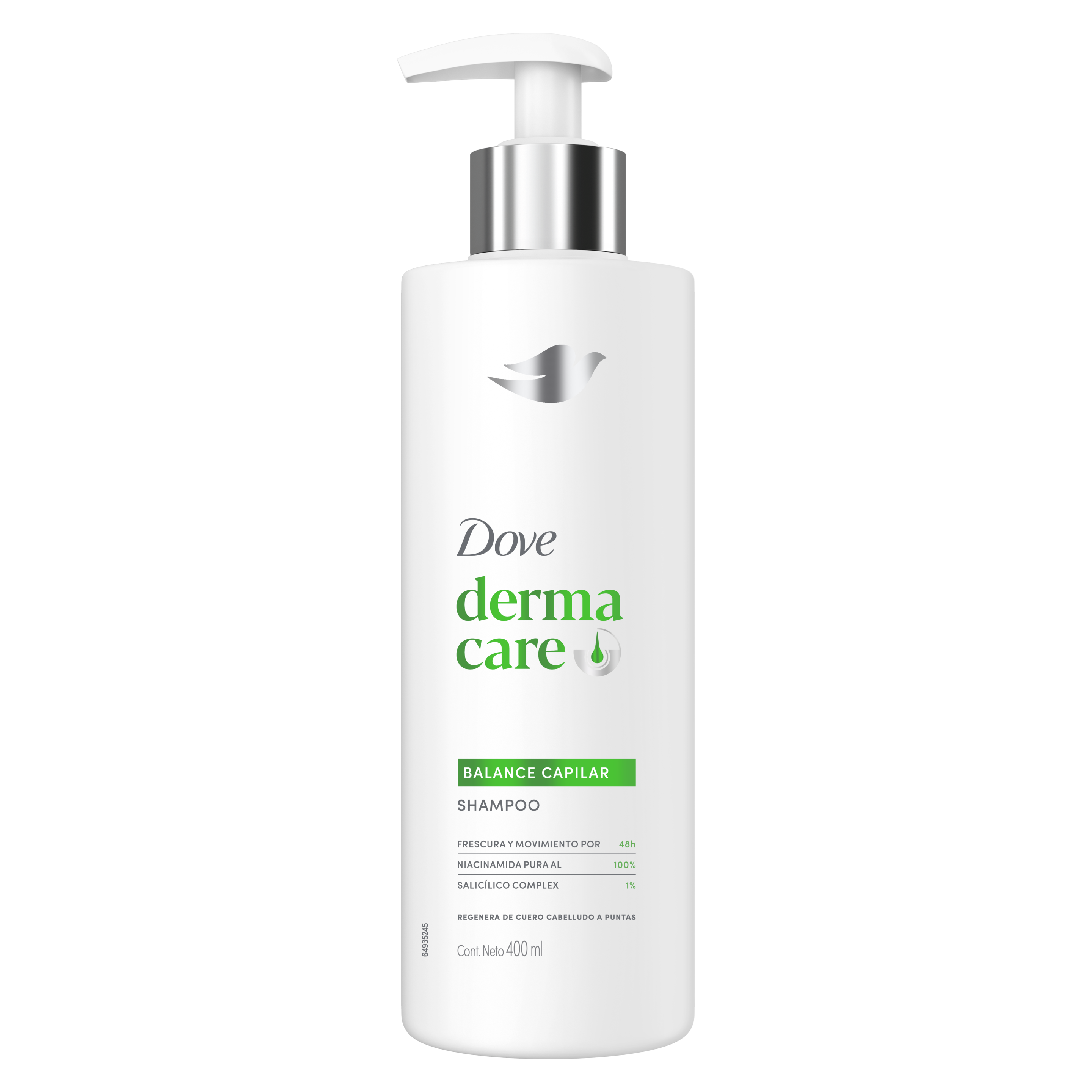 Shampoo Dove Derma Care Balance Capilar 675 ml