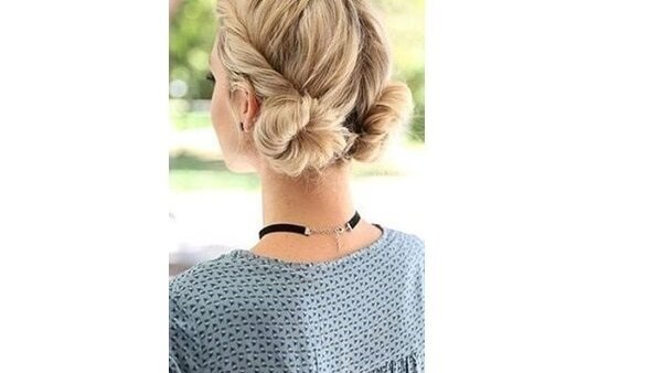 bun hairstyle Bejeweled updos for brides brown hair