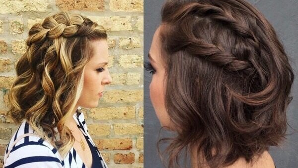 3. Messy top-knot hairstyle