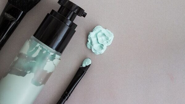 Use a makeup sponge for an airbrushed finish