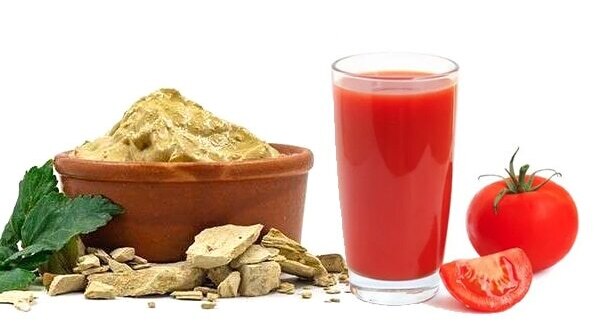 Multani mitti + egg whites + yogurt for even toned skin