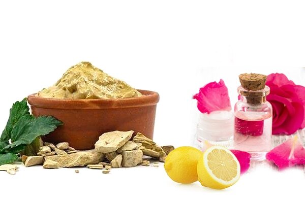 Multani mitti + egg whites + yogurt for even toned skin