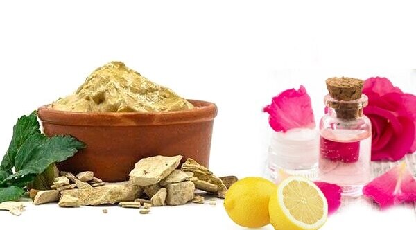 Multani mitti + egg whites + yogurt for even toned skin