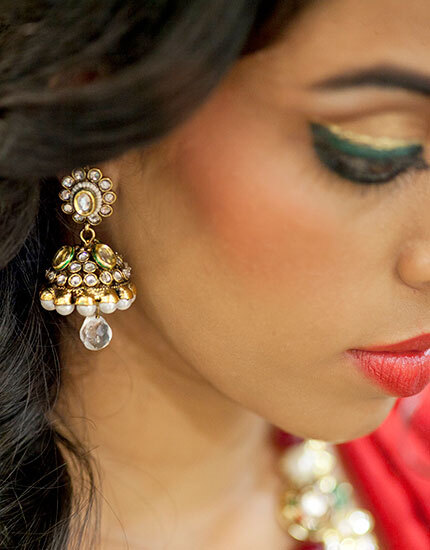 Hair and makeup