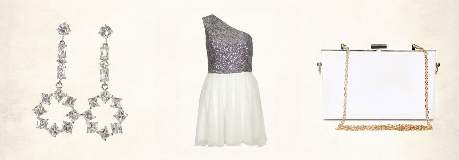 Create An All-White Party Look With These Chic Pieces