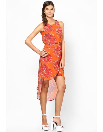 ORANGE PARTY DRESESS