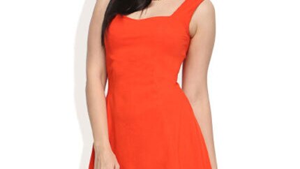 ORANGE PARTY DRESESS