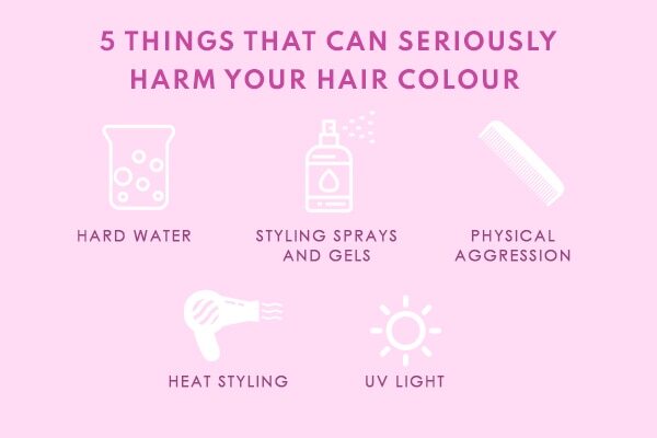 FAQs about how to take care of coloured hair