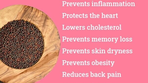 Canola seeds benefits 12: Controls frizz