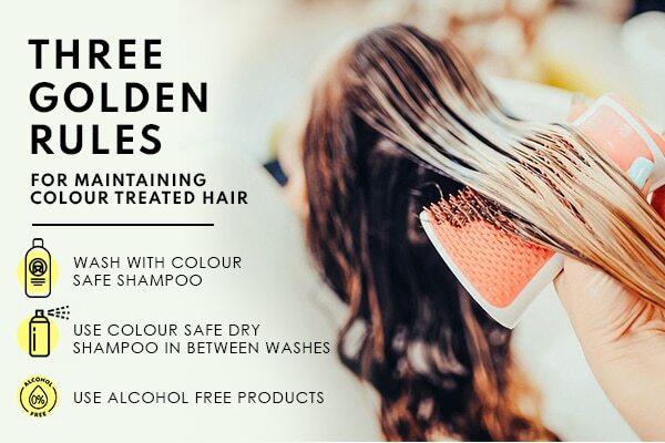 FAQs about how to take care of coloured hair