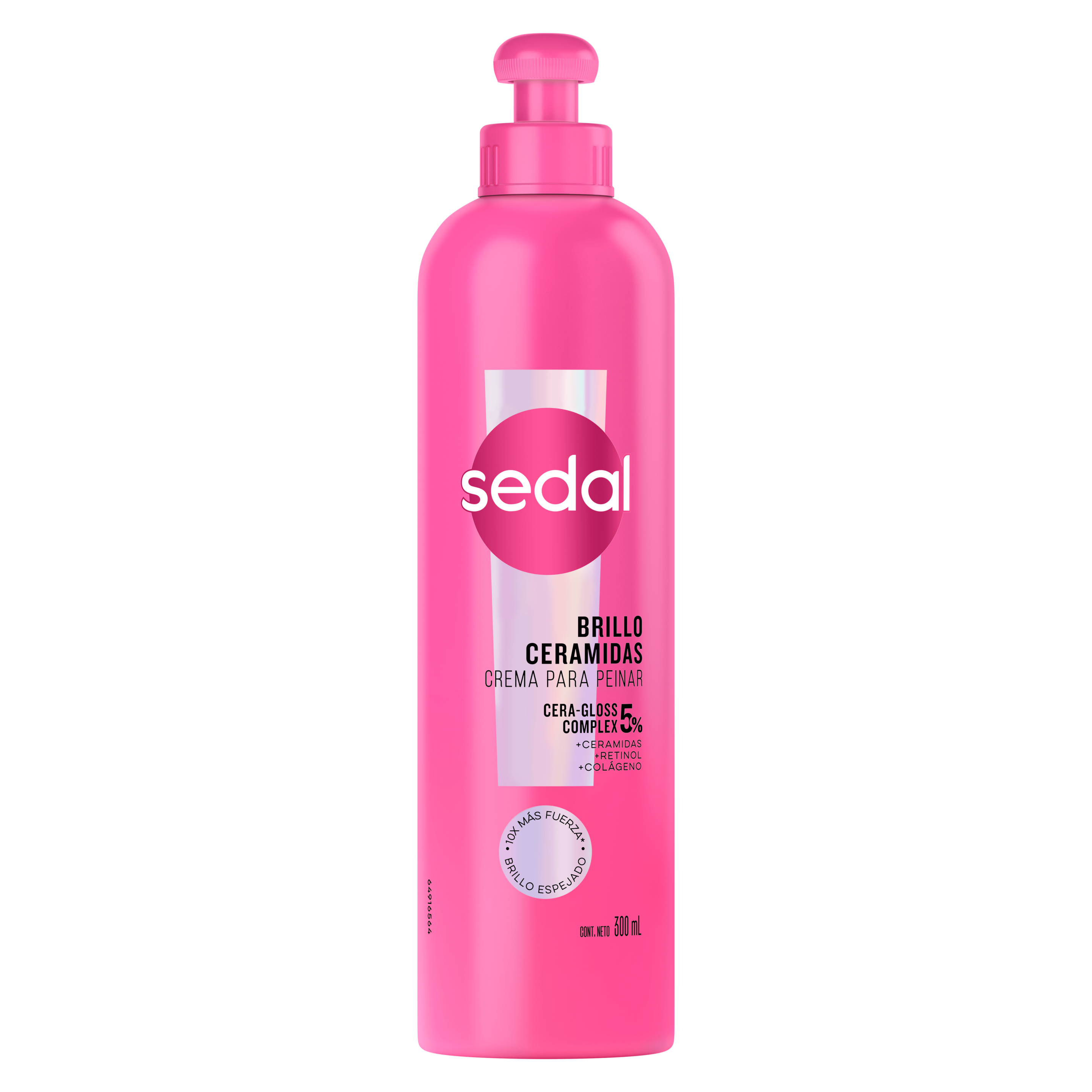 Imagen al frente del paquete Crema para Peinar Sedal Ceramidas 300 ml packshot