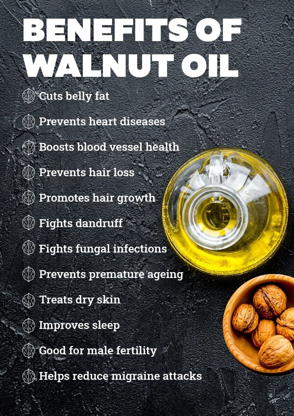 Walnut oil benefits 12: Helps reduce migraine attacks