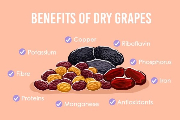 FAQs: Dry grapes benefits