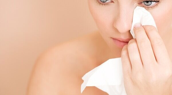 Step 3: Soften with a damp makeup sponge