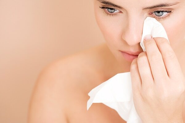 Step 3: Soften with a damp makeup sponge