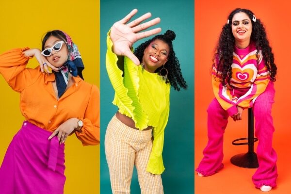 Step-By-Step Guide To Matching Your Makeup With Bright Coloured Outfits