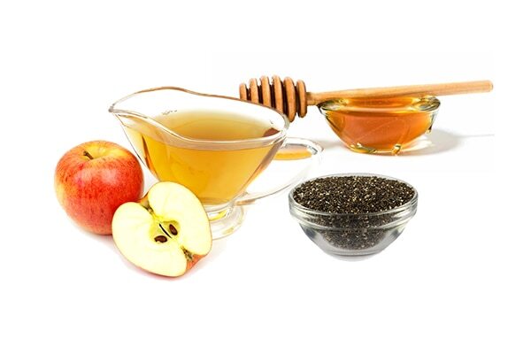 Chia hair mask