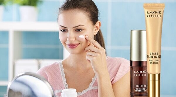 9 PM to 11 PM – Night cream and eye cream  - Skincare products
