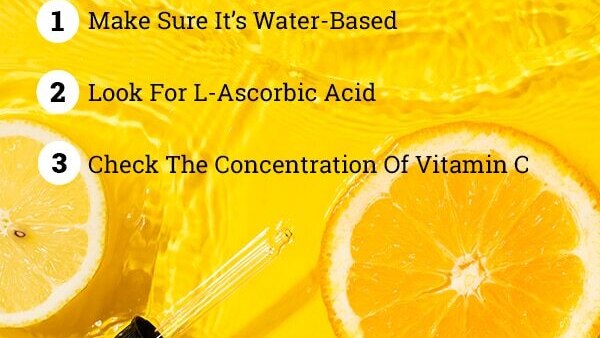 How to pick a vitamin c serum for oily skin
