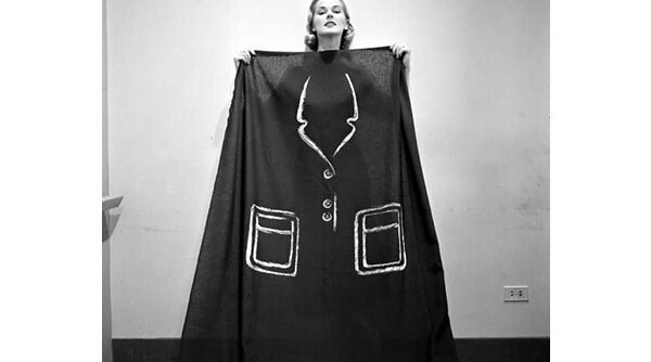 Fashion Flashback: Optical Illusion Aka Trompe L’oeil Dresses By Hermès Paris, 1952