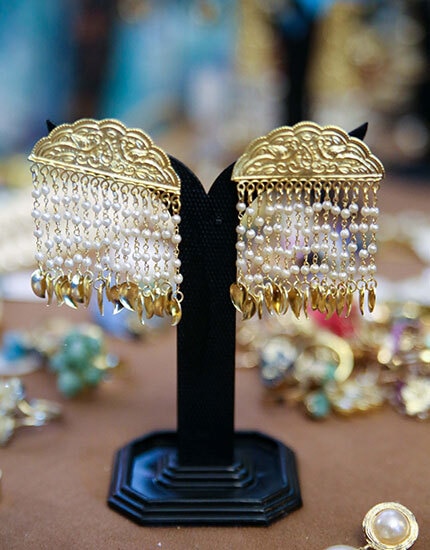 Statement earrings