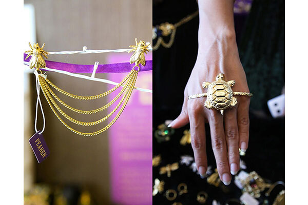 Statement earrings
