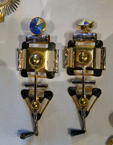 Statement earrings