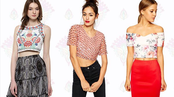 How To Wear Your Crop Top As A Choli Blouse For Summer Weddings