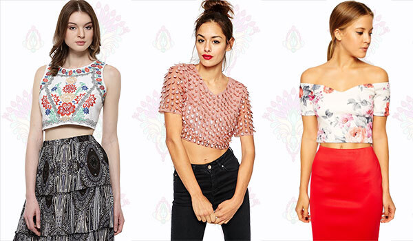 How To Wear Your Crop Top As A Choli Blouse For Summer Weddings