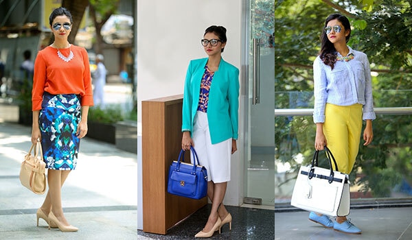 How To Wear Bold Colours To Work The Right Way