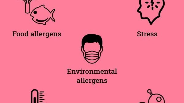 Eczema on the face: How to take care of the skin?