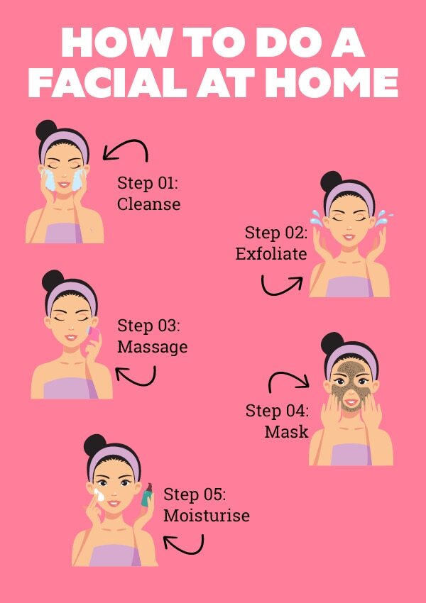 How to do facial at home