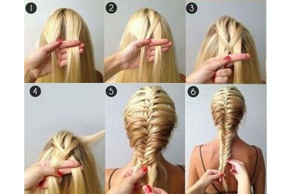 A Sleek French Braid