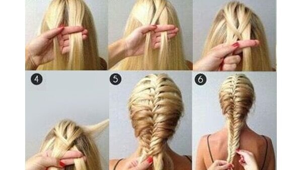 A Sleek French Braid