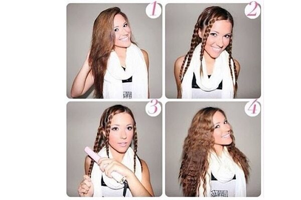 Crazy Crimps Hairstyles With Straightener
