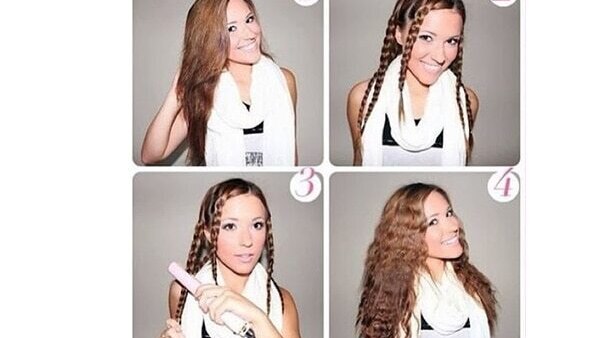Crazy Crimps Hairstyles With Straightener