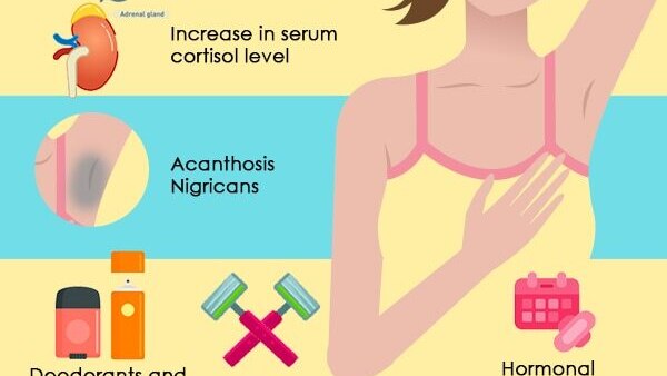 Medical treatments for underarm lightening