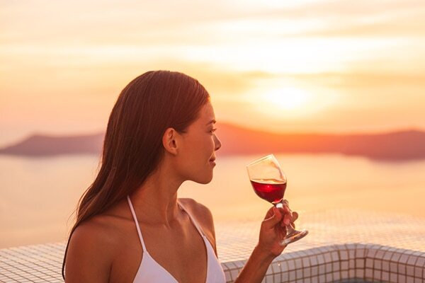 Sip some red wine