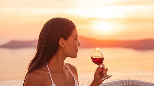 Sip some red wine